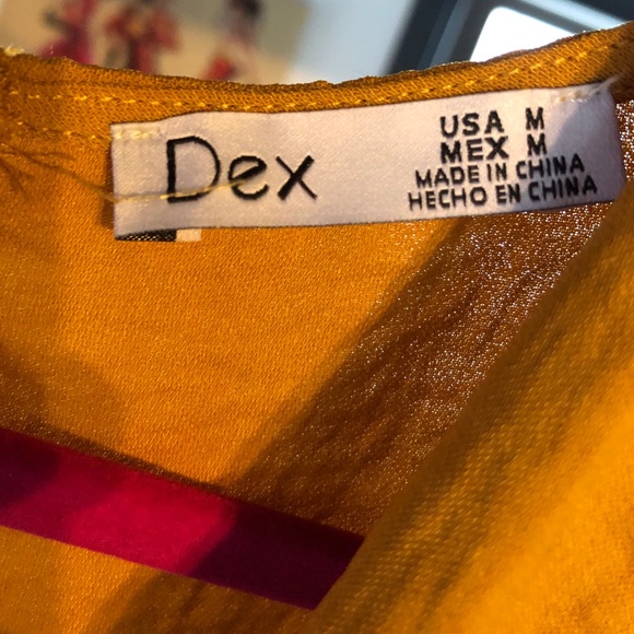 EUC Women’s DEX Gold/Mustard Jumpsuit - Picture 6 of 10